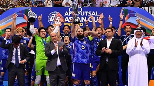 Đánh bại Iran, tuyển futsal Nhật Bản vô địch Giải futsal châu Á 2022